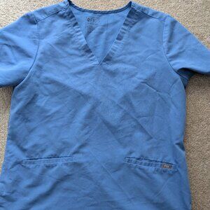 Figs Casma top ceil blue